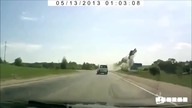 Horrible accident in Russia FRONT TIRE EXPLOSION / Tyre Burst F