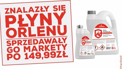Już wiadomo dlaczego skończył się płyn Orlenu!