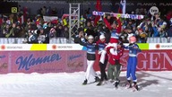 MŚ Planica 2023 - reklama transmisji konkursu na dużej skoczni