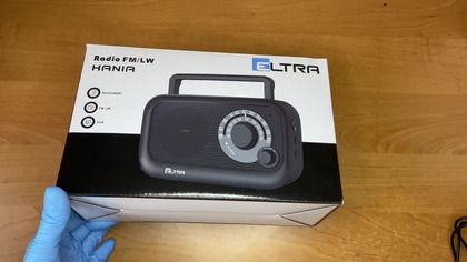 UNBOXING: Radio z pokrętłem ELTRA HANIA w kolorze czarnym