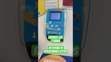 Ekspres Los 7 żabek  Od dzisiaj w kolekturach Lotto!