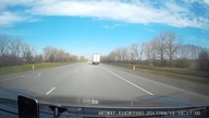Kierowca ciężarówki zasnął za kierownicą