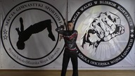 nunchaku freestyle #20 przechwyt pod barkiem pion ( /  / )