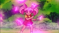04.  Sailor Chibi Moon - Księżycowy pryzmacie, przemień mnie! (odcinki 104 i 107)