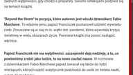 Papież sługą Szatana, reprezentuje Nowy Porządek Świata - depopulacje szczepionkami, globalne ociepl