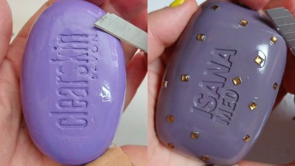 Soap Carving ASMR Relaxing Sounds no talking Satisfying ASMR Video #soapcarving #carvingsoap #acmp