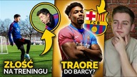 WŚCIEKŁY Lewandowski...  Robert poprosił o DODATKOWY TRENING! Adama Traore TRAFI do FC Barcelony?!