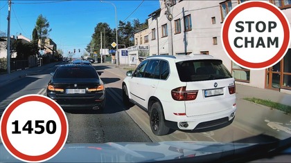 Stop Cham #1450 - Niebezpieczne i chamskie sytuacje na drogach
