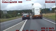 Brawurowy pościg za skradzionym autem
