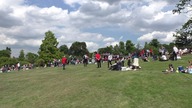 70 years jubilee - band with kobza - Golders Hill Park