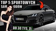 5 Sportowych Aut do 30 tysiecy