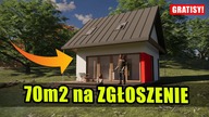 Dom 70m2 na zgłoszenie.  Nowy ład o co chodzi? Projekty 70m2.  Promocje, przemyślenia.  Dom bez kredytu