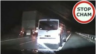 Wyhamowanie na Autostradzie A4 - o mało ciężarówka nas nie rozwaliła.  #1352 Wasze Filmy