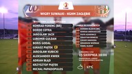 1 Liga 2014/2015 - kolejka 4.  Wigry Suwałki - Zagłębie Lubin (2-1)