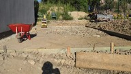 #376 Płyta fundamentowa pod garaż blaszany, beton wylany, podaję koszty!