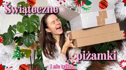 ŚWIĄTECZNE PIŻAMY HAUL! | WIGILIA Z AGENCJĄ  | MIKOŁAJ MNIE ZASKOCZYŁ!| VLOGMAS