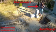 Żona pomaga znaczyć ławy fundamentowe, tym razem wyszły OK | Dom bez pozwolenia dom25tys #pawełwaga