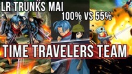 100% LR TRUNKS MAI - TIME TRAVELERS TEAM TEST SHOWCASE | Dragon Ball Z Dokkan Battle