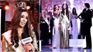 Izabella Krzan - MISS POLONIA 2016 -  tuż po otrzymaniu korony