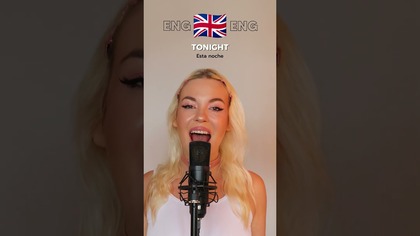 ESTA NOCHE | Singing in 3 languages  *so hard for me*