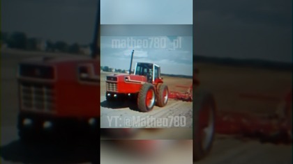 To najbrzydszy ciągnik na świecie IH 2+2 #matheo780