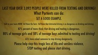 Stop Texting and Please Start Driving