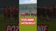 Kamil Grosicki pożegnał się z kadrowiczami podczas treningu!