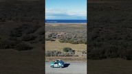 Maluch at end of the World #fiat126p #overland #patagonia #travel #classiccar