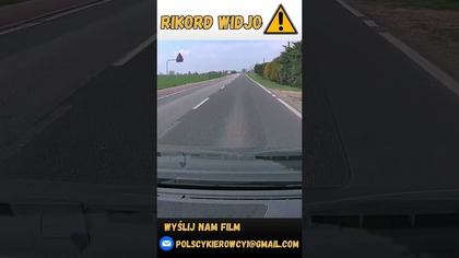 Wyprzedzanie Audi na czoł&oacute;wkę #audi #polscykierowcy #rikordwidjo #shorts #crash #dashcam