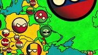Upici FINOWIE atakują ROSJĘ | Przyszłość Europy polski Mapping #shorts #wepping #countryballs