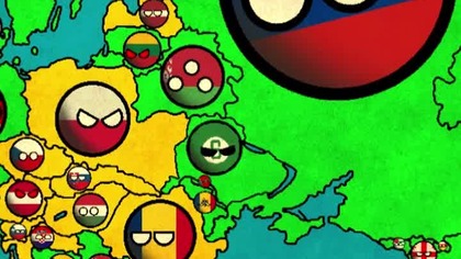 Upici FINOWIE atakują ROSJĘ | Przyszłość Europy polski Mapping #shorts #wepping #countryballs