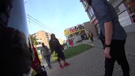 Fikołek na motocyklu