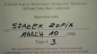Zofia Szalek Historia mówiona Okupacja Chełmna 3