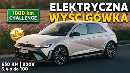 Koszt przejazdu 1000 km HYUNDAI IONIQ 5 N  Ten ELEKTRYK jest nie do podrobienia