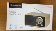 Domowe radio sieciowe z pokrętłem - Kruger&Matz KM0828