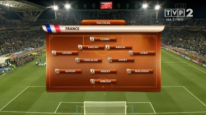 MŚ 2010 06 17 Francja - Meksyk