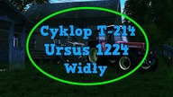  Heros Ocenia Mod  FS 17  Ursus 1224 & Cyklop T-214 & Widły 