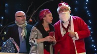 Fragment spektaklu Nie ma takich świąt w wykonaniu Teatru STĄD - W redakcji Debilat Lądeckich.