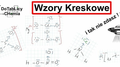 Wzory Kreskowe (Strukturalne) Budowa Cząsteczki cz. 1 #chemia #cke