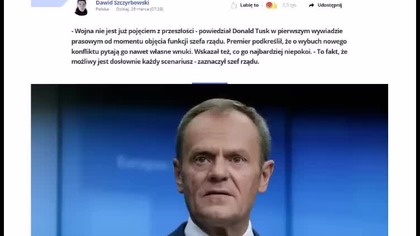 Instrukcja dla Pola(cz)k&oacute;w jak się przygotować do wojny. Polskojęzyczny premier Tusk już jest gotowy! (29.03.2024)