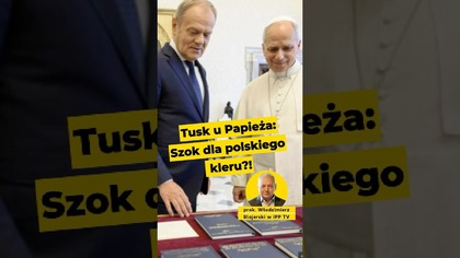 Tusk u Papieża: Szok dla Polskiego kleru?! #tusk #papież