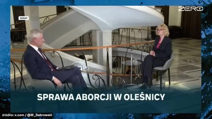 BRAUN CHCIAŁ ZATRZYMAĆ LEKARKĘ ODPOWIEDZIALNĄ ZA ABORCJĘ W 9.  MIESIĄCU CIĄŻY mp4 686x432