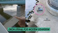 AKCJA RATOWANIA DRONA po środku Wisły!