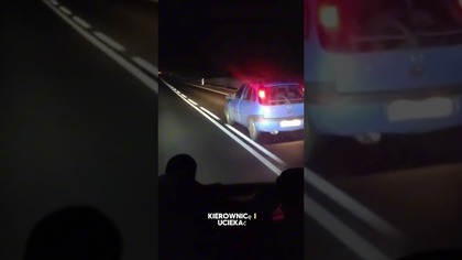  Uciekał przed policją.  Gdy go zatrzymali wyszło na jaw coś szokującego #policja #pościg