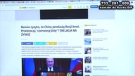 Chiny wspomogą Rosję