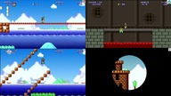 Another Mario Forever Remake V1.01 50fps vs 60fps Main Worlds 4 Teams