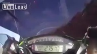 Motocyklista nagrał własną śmierć