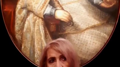 Publicist Alwida Bajor at the Palace of the Grand Dukes of Lithuania