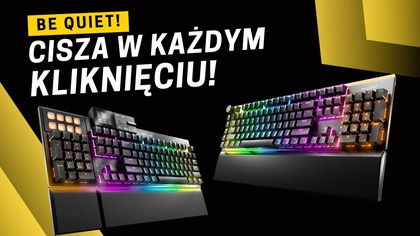 Be Quiet! Dark Mount vs Light Mount  pełny test klawiatur