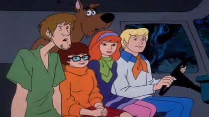 scooby doo gdzie jesteś duchy obserwują i rozmowa cyganką